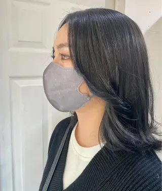 ミディアム カラー uros.所属・メンズパーマ/ エクステ🌞セナのヘアスタイル