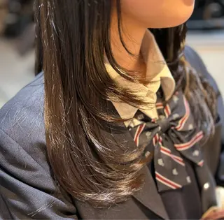 ロング カラー ヘアアレンジ Rina🌿 Re:chaLuのヘアスタイル