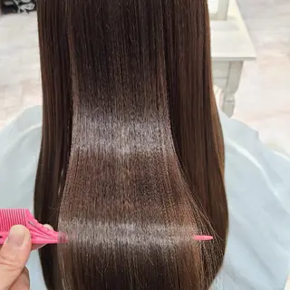 カラー ロング 💎✨艶髪美髪✨💎 Alushe心斎橋店のヘアスタイル