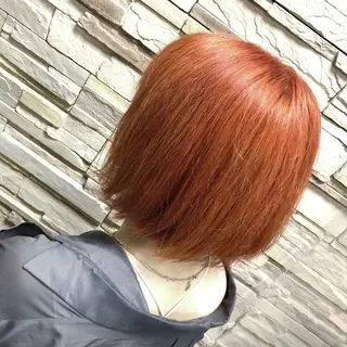 ショート ミニボブ/カット モデル/渋谷/ 宍戸のヘアスタイル