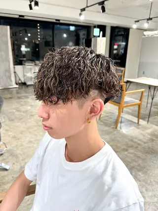 パーマ メンズ 骨格補正施術/メンズ 専門美容師/YUYAのヘアスタイル