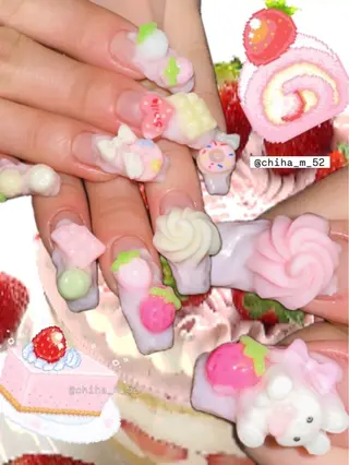 ネイル チハル ミチハタのネイルデザイン