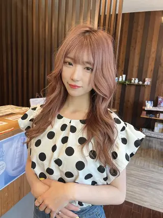 ロング カラー 具志 正太のヘアスタイル