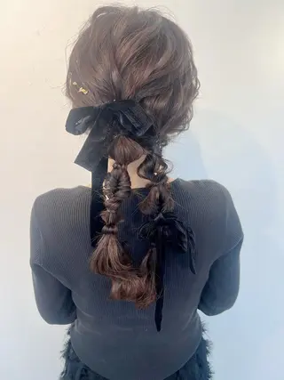 ヘアアレンジ 大人可愛いヘアメイク 💋🧚‍♀️しずかのヘアスタイル