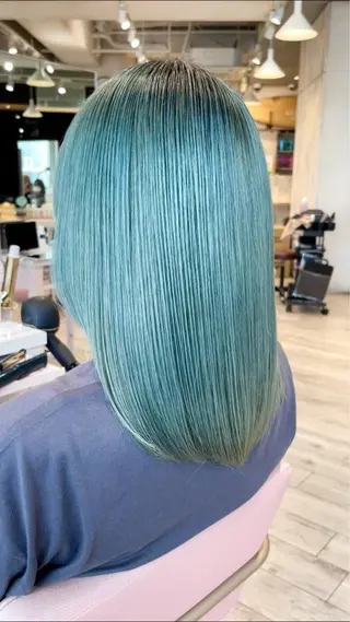 ミディアム カラー 高島大登/顔周り /レイヤーカットのヘアスタイル