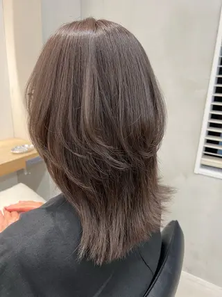 ミディアム カラー 主婦の味方:パパ スタイリスト加藤大貴のヘアスタイル