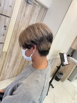 ショート カラー メンズ グランデュール焼津 SEIRYU🐉のヘアスタイル