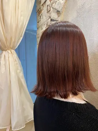 ミディアム カラー ママ美容師🧸谷山 潮音/ReFa取扱店のヘアスタイル