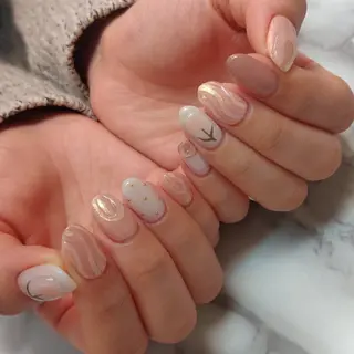 ネイル ジェヌインネイル 河内のネイルデザイン