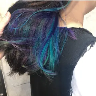 セミロング カラー clomus所属・YUKA艶髪 🌸寛ぎ部屋のヘアスタイル