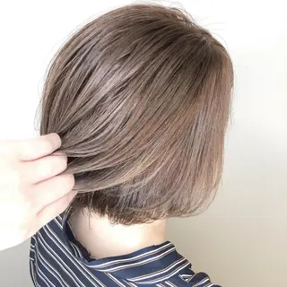 ショート ブリーチ/髪質改善 NYNY大久保のヘアスタイル