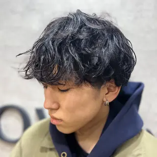 パーマ メンズ Grow by NYNY 田代 紀恵のヘアスタイル