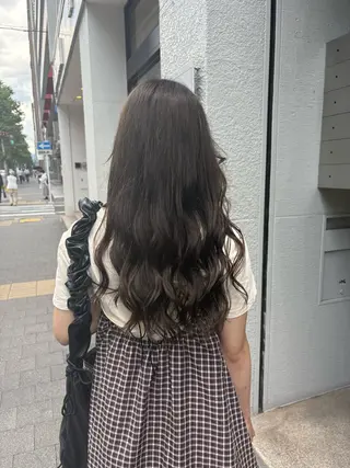 ロング カラー e･n･u烏丸所属・ｲﾂｷ/京都美容室 /カットモデルのヘアスタイル