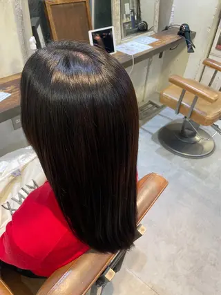 ミディアム 🎀縮毛矯正/ボブ /渋谷/MIKI🎀のヘアスタイル