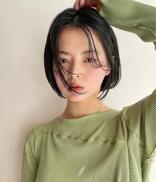 ショート yoshino /ナチュラル縮毛のヘアスタイル