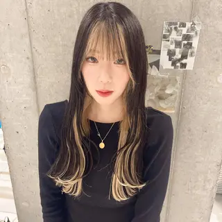 ロング ヘアアレンジ ねいるとあいの店キュプレ橘通店所属・harua キュプレ/アイリストのマツエク・マツパデザイン