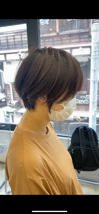 ショート 鳴海 稜真のヘアスタイル