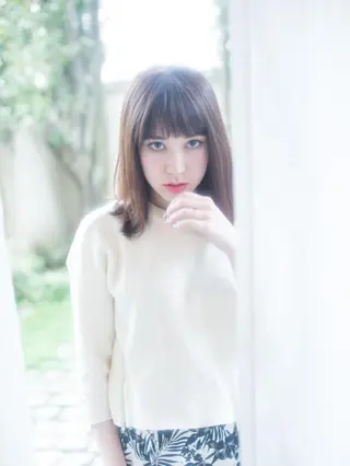 ミディアム カラー ルシエ吉祥寺所属・🥖牧野 純🥖のヘアスタイル