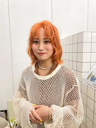 ミディアム カラー 関 京磨のヘアスタイル