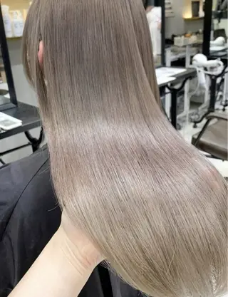 ロング カラー ハルキ/表参道/ 綺麗め/大人上品のヘアスタイル