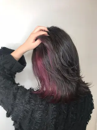 カラー 酸性ストレート/ブリ ーチなし/中村 匠のヘアスタイル