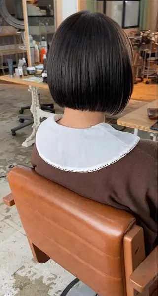 ショート ショートヘア、ボブ こやさん　コヤマのヘアスタイル