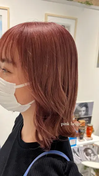 ミディアム ace share salon所属・Yurina 💖透明感カラー💖のヘアスタイル