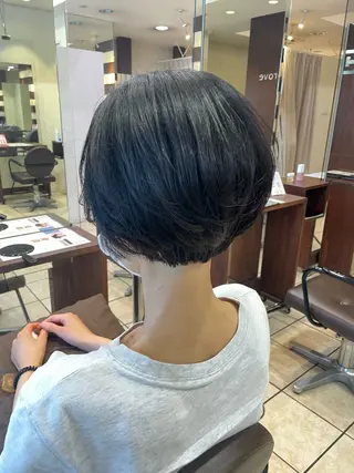 ショート 桑田 新菜のヘアスタイル