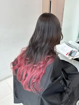 ロング 韓国レイヤー/ヘア カラー🎀ayamiのヘアスタイル