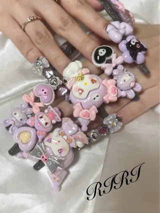 ネイル riri オーナーのネイルデザイン