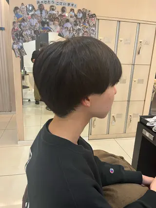 ショート メンズ トータルビューティー K:R鶴川のヘアスタイル