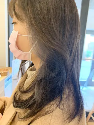 ミディアム NEWI 京橋 【yoko】のヘアスタイル