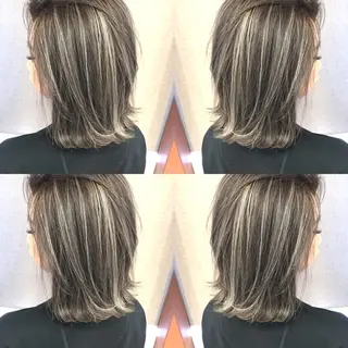 ショート カラー 井上 一平のヘアスタイル