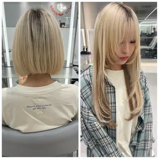 ロング ヘアセット🎀耳つぼ 👂💎MONAMIのヘアスタイル