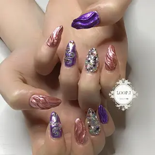 ネイル おおくぼ めぐみのネイルデザイン