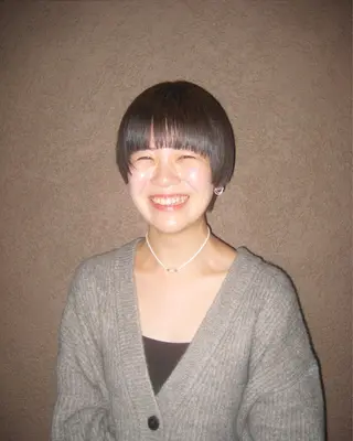 ショート カラー 似合わせカット /パーマ岡本淳平のヘアスタイル