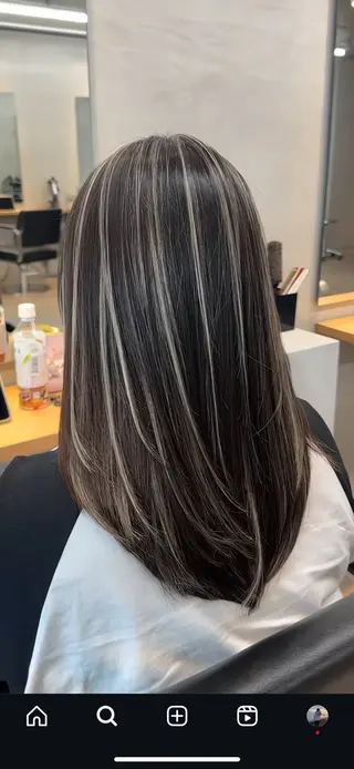 カラー 【ROA】 MISUZU✨のヘアスタイル