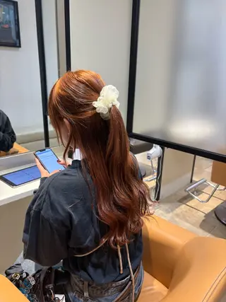 ロング カラー あいり 福岡美容師のヘアスタイル