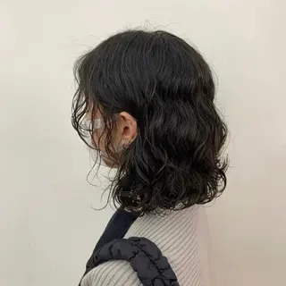 ミディアム パーマ 亜海 /レディースパーマのヘアスタイル
