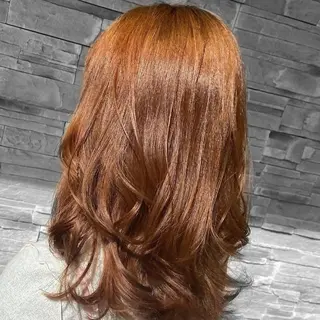 ミディアム カラー 杉木 勝太のヘアスタイル