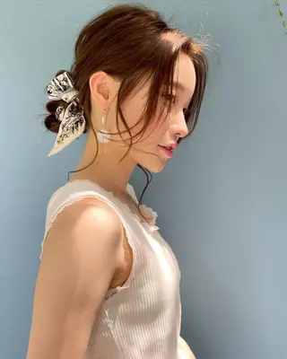 ロング 韓国/髪質改善💘 櫻井かれんのヘアスタイル