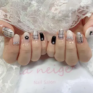 ネイル La neige* yuki 🥯🍑のネイルデザイン