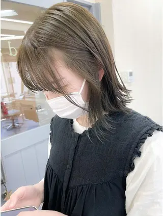カラー ラフィスヘアー オウスケのヘアスタイル