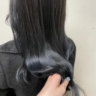 ロング カラー ヘアアレンジ maoブリーチ無し 似合わせカラーのヘアスタイル