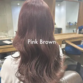 ロング カラー Eri 🌿透明感・艶カラーのヘアスタイル