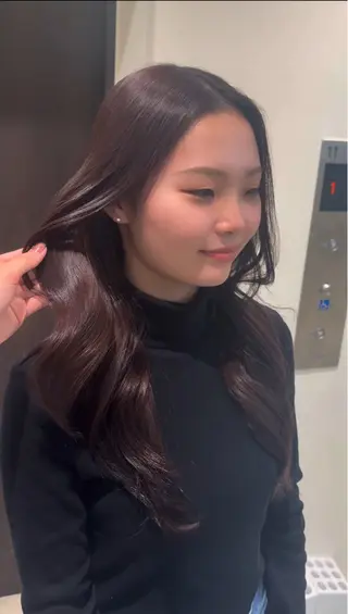 ロング 銀座/透明感カラー/ うー🧚‍♀️💫のヘアスタイル