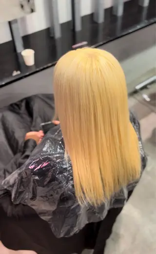 ロング 🩵透明感艶髪 縮毛矯正masa🩵のヘアスタイル