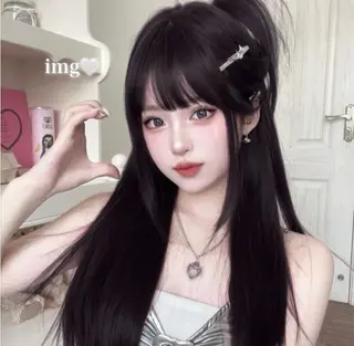 カラー girly❤︎暖色ヘ ア➰🎀HINANOのヘアスタイル