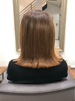 ミディアム 山本 佳奈のヘアスタイル