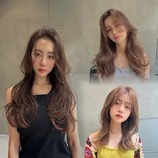 ロング カラー ⚜️ブリーチ× 透明感✨Hayatoのヘアスタイル